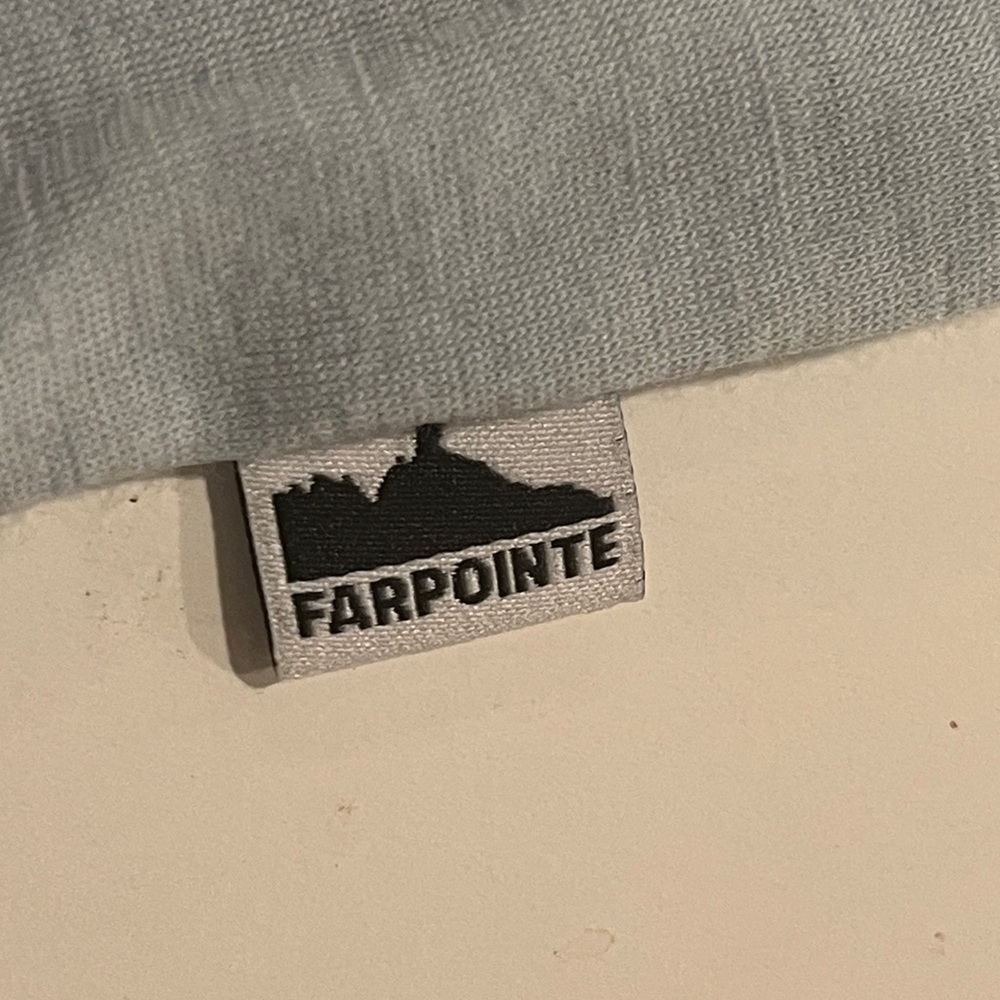 Farpointe Men's Light Blue Wool Hooded Layer - Picture 2 of 8